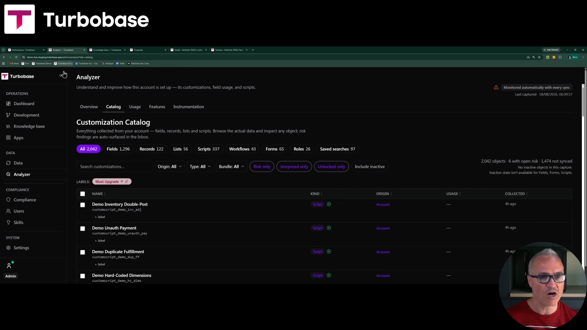 Turbobase release-preview walkthrough